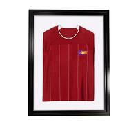 Vivarti fai da solo Adulto Sport Camicia Display Telaio 60x80cm - Telaio nero, Nero Interno, White Mount