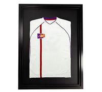 Vivarti fai da Solo Adulto Standard Camicia Sportiva Display Telaio 60 x 80cm - Telaio Nero, Telaio Interno Nero, Nero Backing Card