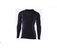 Vivasport Maglia termica Traspirante Manica Lunga Girocollo 201906 Nero Running