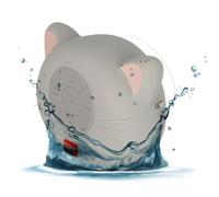 Legami - Vivavoce e Speaker Wireless Resistente all'Acqua, Tema Kitty, Vivavoce Wireless, Compatibile con tutti i Dispositivi con Tecnologia Wireless, Cavo USB Incluso, 9 x 8,5 x 5 m