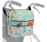 Vive Borsa per sedia a rotelle, lavabile in lavatrice, doppia cucitura, resistente all'acqua