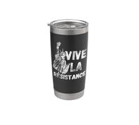 Vive la résistance Ribellione della sfida Bicchiere termico in acciaio inox doppia parete