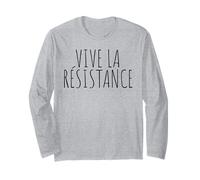Vive La Résistance Save Democracy Maglia a Manica