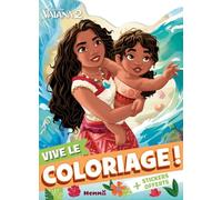 Vive le coloriage ! Vaiana 2: + stickers offerts