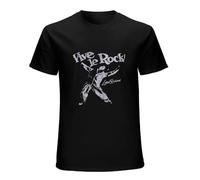 Vive Le Rock Worn by Sid Vicious 100% Cotton Short Sleeve T-Shirt Black L