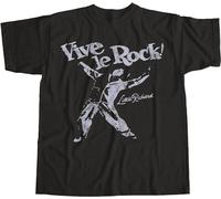 Vive Le Rock Worn By Sid Vicious T Shirt Men's Male Black XL