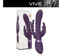 VIVE Rini VIBRATORE RABBIT double penetration triple VIBRATOR Pulse Wave G-SPOT