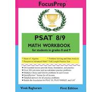 Vivek Raghuram PSAT 8/9 MATH Workbook (Tascabile)