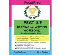 Vivek Raghuram PSAT 8/9 READING and WRITING Workbook (Tascabile)
