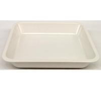 Vivenzi V0901 - Vassoio in melamina Horeca, colore: bianco, dimensioni: 25 x 25 x 4 cm