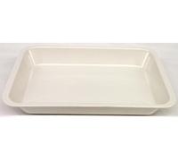 Vivenzi V0905 Horeca vassoio in melamina, colour-white, dimension-35 x 25 x 4 cm
