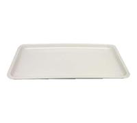 Vivenzi V0907/Vassoio in melamina Horeca Bianco, Colore, Dimensioni: 35 x 25 x 2 cm