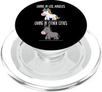 Vivere a Los Angeles Angeleno Pride California Unicorn Love PopSockets PopGrip per MagSafe