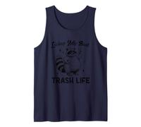 Vivere al meglio la mia vita da trash life Raccoon Spirit Canotta