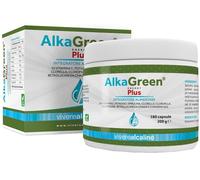 Vivere Alcalino Integratore AlkaGreen Energy Plus con spirulina, 180 capsule