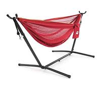 Vivere Amaca a rete con supporto (280 cm) - Punch/Peach