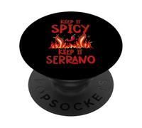 Vivere Bold Live Piccante Keep it piccante Keep it Serrano Spice PopSockets PopGrip Adesivo