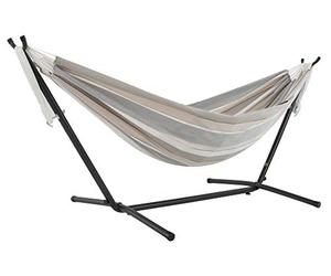 Vivere C8SUNDO Combo Sunbrella Dove Amaca con Stand 250cm, Multicolore