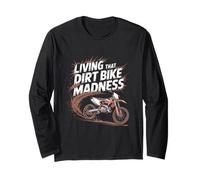 Vivere che Dirt Bike Madness Dirt Bike Equitazione Maglia a Manica