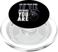 Vivere come se stessi per morire perché lo sei PopSockets PopGrip per MagSafe