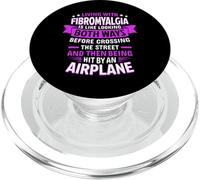 Vivere con la consapevolezza della fibromialgia Fibro Survivor PopSockets PopGrip per MagSafe