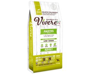 Vivere - Crocchette Cane Medium Adulto Anatra - 12 kg