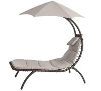 Vivere CS DRMLG-CR Dream Lounger Poltrona Originale, 120 kg, Rosso Ciliegia, Cast Silver
