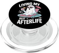 Vivere il mio miglior Halloween nell'aldilà PopSockets PopGrip per MagSafe