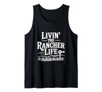Vivere Il Rancher Life Country Style per orgogliosi allevatori Canotta