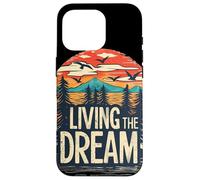 Vivere il sogno con bel costume da foresta e montagne Custodia per iPhone 16 Pro