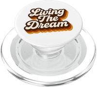 Vivere il sogno Inspirational Retro PopSockets PopGrip per MagSafe