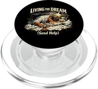 "Vivere il sogno (Invia aiuto)", Divertente burnout in PopSockets PopGrip per MagSafe