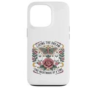 Vivere il sogno un incubo alla volta Funny Goth Vintage Custodia per iPhone 13 Pro