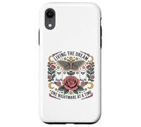 Vivere il sogno un incubo alla volta Funny Goth Vintage Custodia per iPhone XR