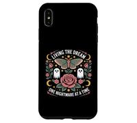 Vivere il sogno un incubo alla volta Funny Goth Vintage Custodia per iPhone XS Max
