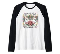Vivere il sogno un incubo alla volta Funny Goth Vintage Maglia con Maniche Raglan