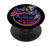 Vivere il sogno una brutta decisione alla volta PopSockets PopGrip Adesivo