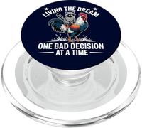 Vivere il sogno Una brutta decisione alla volta Procione divertente PopSockets PopGrip per MagSafe