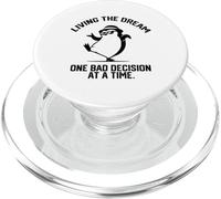 Vivere il sogno una cattiva decisione alla volta divertente PopSockets PopGrip per MagSafe