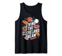Vivere la Città di Cleveland Dream Local Vibes Canotta