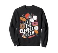 Vivere la Città di Cleveland Dream Local Vibes Felpa