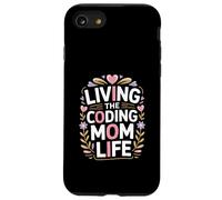 Vivere la codifica mamma Programmatore di vita Madre Custodia per iPhone SE (2020) / 7/8