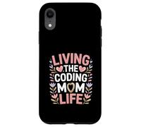 Vivere la codifica mamma Programmatore di vita Madre Custodia per iPhone XR