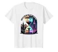 Vivere la Storia nell'arte del Viaggio nel Tempo del secolo Sbagliato Maglietta, Bambini, Bianco, 12 Anni