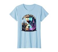 Vivere la Storia nell'arte del Viaggio nel Tempo del secolo Sbagliato Maglietta, Donna, Celeste, L