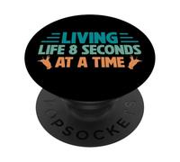Vivere la vita 8 secondi alla volta Bull Riding PopSockets PopGrip Adesivo