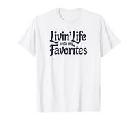 Vivere la Vita con i Miei Preferiti Maglietta