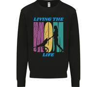 Vivere La Vita Da Mamma Felice Festa Della Mamma Maglione Uomo