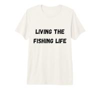 Vivere la Vita di Pesca Maglietta Premium