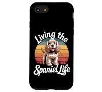 Vivere la vita di Spaniel - Cartone animato Cocker Vintage Custodia per iPhone SE (2020) / 7 / 8